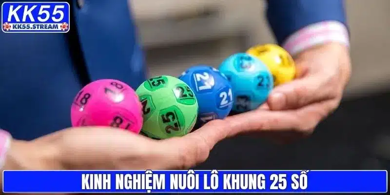 Kinh nghiệm nuôi lô khung 25 số nhanh thắng nhất